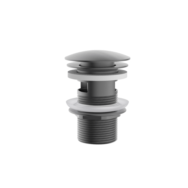 G&P Sky Wastafelplug - Mat staal PVD